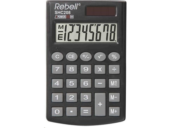 Rebell SHC208 taskulaskin Rebell SHC208 taskulaskin