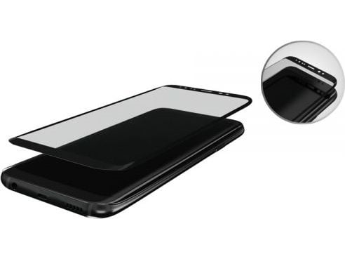 3MK HardGlass Max 3D herdet glass for Galaxy S8+