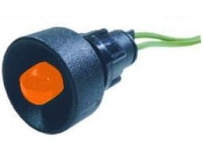 Simet LED signallampe 10mm oransje Klp10O/24V (84410008)