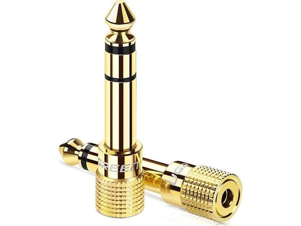 UGREEN 20503 adapter/adapter from 6.5mm jack to 3.5mm mini jack - Gold