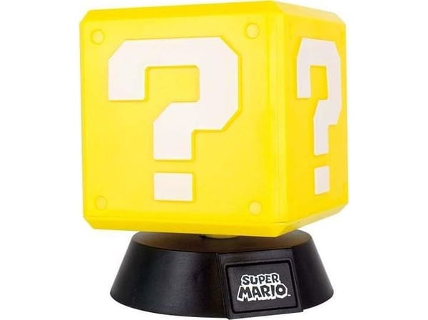 Super Mario Question Block - Dekorasjonslampe - LED