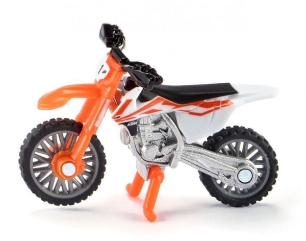 Siku KTM SX-F 450, Sportcykel, Sort, Grå, Orange, Hvid