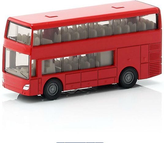 Siku 1321, Bus, 3 år, Metall, Plast, Rød
