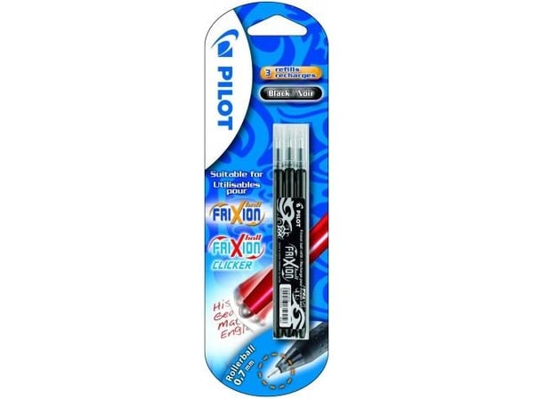 Pilot Pen Pilot Erasable Pen Refill FRIXION BROWN PAKKE MED 3 - BLS FR7 BN
