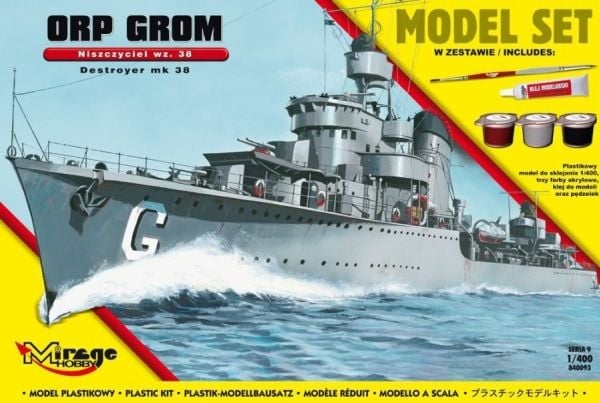 Mirage ORP 'GROM' wz.38 [Polsk Destroyer WWII] (MI/840093)