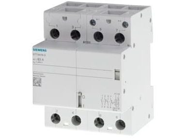 Fjärrkontaktor DIN-skena Siemens 5TT4464-0 4 x slutkontakt 400 V 40 A 1 st
