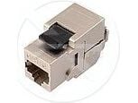 Solarix - Modulär insättning - CAT 6 - STP - RJ-45 - svart