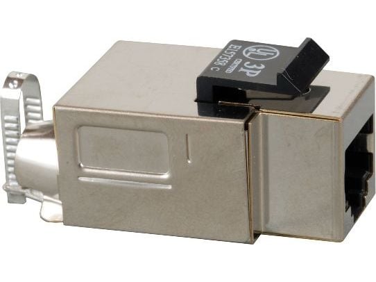 Solarix SXKJ-5E-STP-BK-SA - Modulaarinen pylväs - CAT 5e - STP - RJ-45 - musta