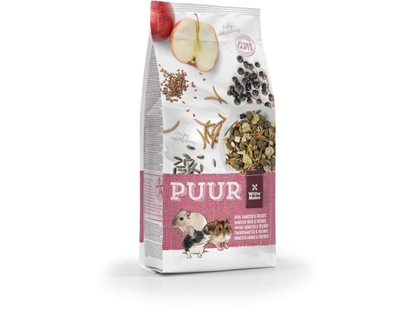 PUUR-mat til hamstere og andre gnagere Witte Molen, 400 g