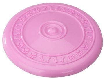 EBI Kuminen frisbee lelu Vaaleanpunainen/mansikka 23cm