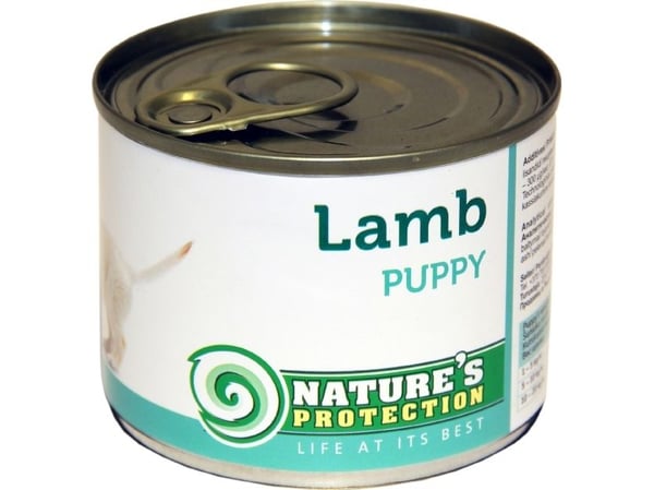 Nature’s Protection Puppy Jagniecina burk — 400 g
