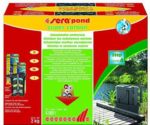 Sera filterinnsats Super Carbon Pond 2 kg