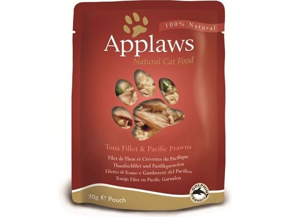 Applaws Tuna Fillet, Voksen, Tunfisk, 70 g