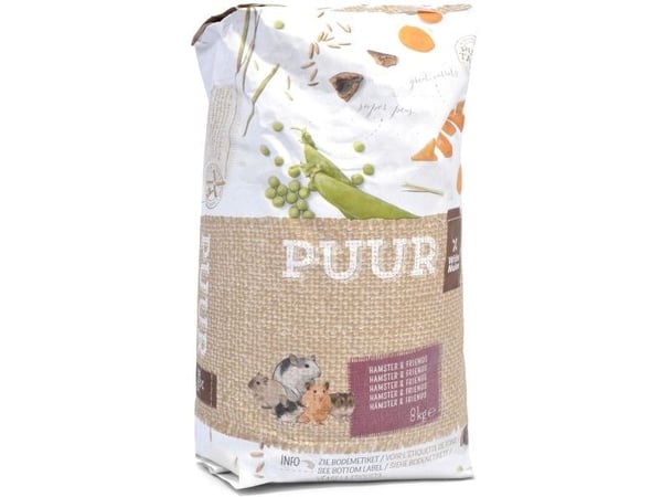 WITTE MOLEN Puur Hamsters Friends 8 kg
