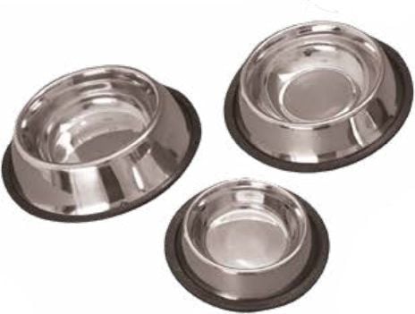 Yarro International metalskål med gummiflate 11 cm