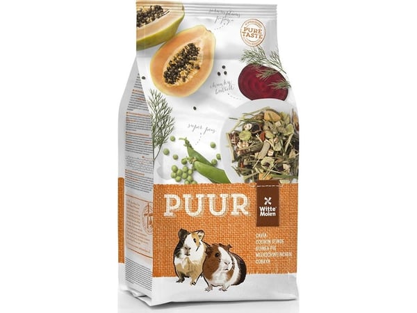 Witte Molen Puur Guinea Pig mat til kavi 700 g