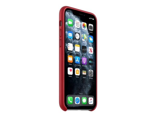 Apple - (PRODUCT) RED - baksidedeksel for mobiltelefon - lær - rød - for iPhone 11 Pro