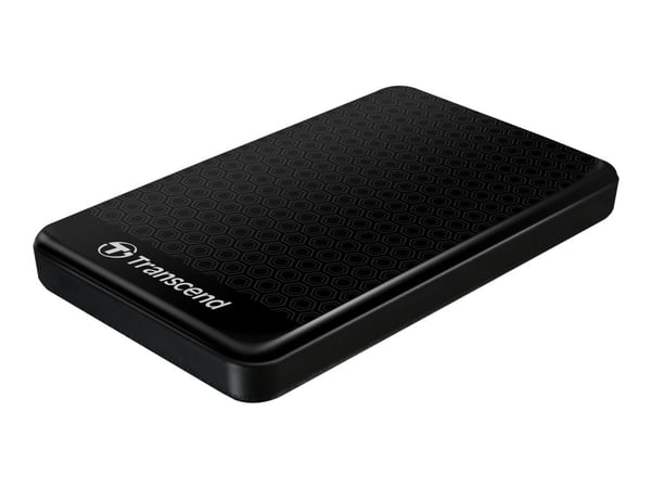 Transcend StoreJet 25A3 - Hårddisk - 2 TB - extern (portabel) - 2.5" - USB 3.0 - svart