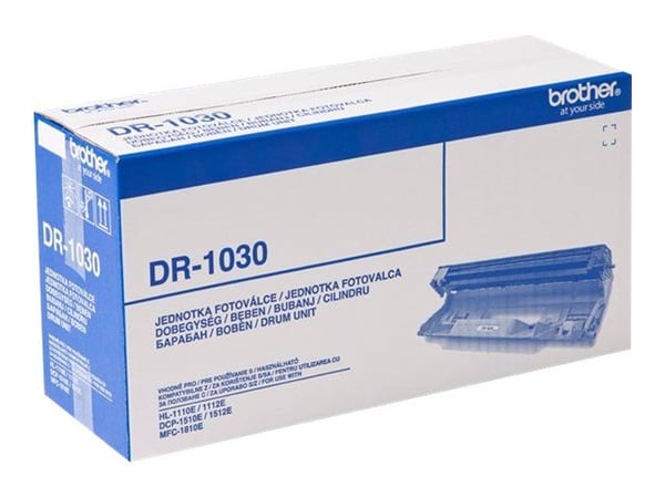 Brother DR-1030, Alkuperäinen, Brother, DCP-1510E, DCP-1512E, HL-1110E, DCP-1610WE, HL-1210WE, MFC-1810E, MFC-1910WE, HL-1112E, HL-1212WE,..., 1 kp...