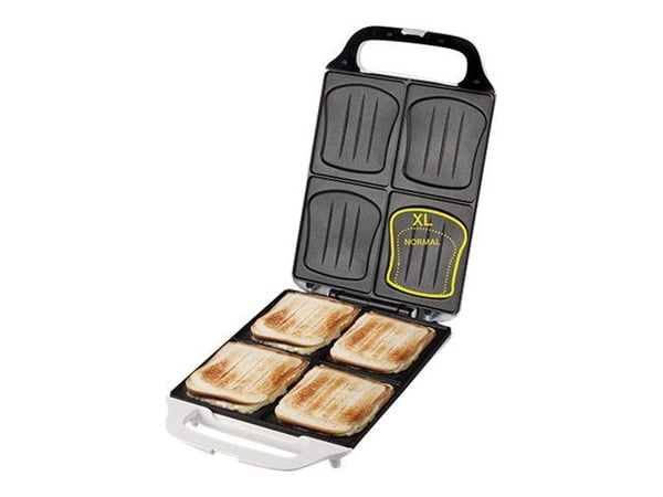 DOMO DO9064C Family Croque XXL - Sandwichmaskin - 1.8 kW