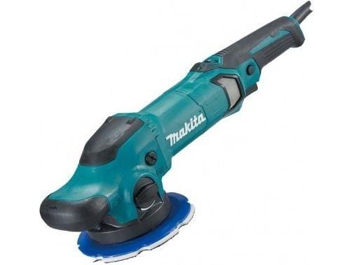 Makita PO6000C, Roterende poleringsmaskin, 6800 RPM, 900 W, Sort, Blå, 2,7 kg, AC
