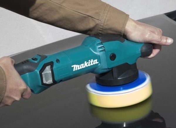 Makita PO6000C, Roterende poleringsmaskin, 6800 RPM, 900 W, Sort, Blå, 2,7 kg, AC