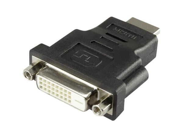 Renkforce RF-4212231, HDMI, DVI-D, Svart