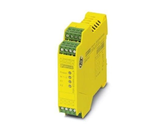 Phoenix PSR-SCP- 24UC/ESAM4/3X1/1X2/B, vihreä, keltainen, -20 - 55 °C, 22.5 x 114.5 x 99 mm