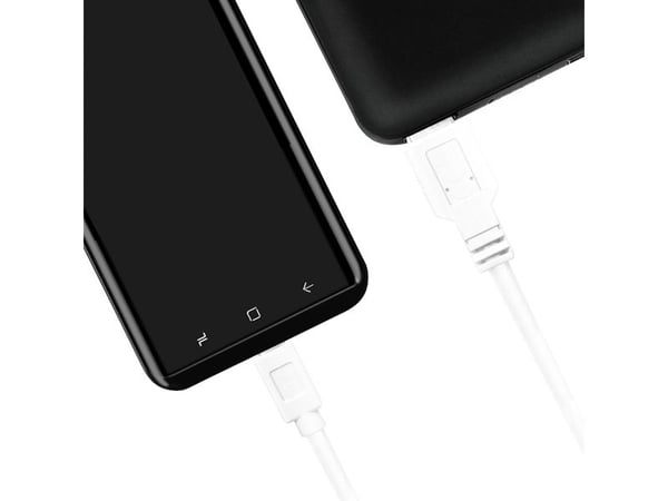 LogiLink CU0172, 0,15 m, USB A, USB C, USB 3.2 Gen 1 (3.1 Gen 1), 5000 Mbit/s, Valkoinen