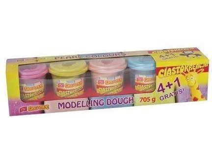 Spokey Ciastokreacja plastmasse, 5 perlefarver