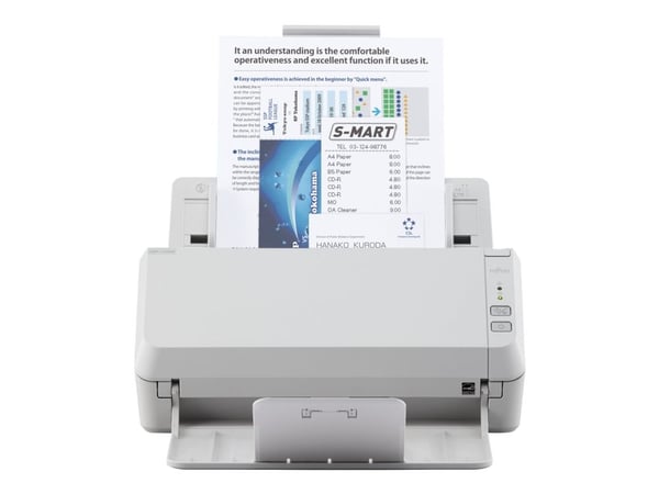 Ricoh SP-1125N - Dokumentskanner - Dobbel CIS - Dupleks - 216 x 355.6 mm - 600 dpi x 600 dpi - inntil 25 spm (mono) / inntil 25 spm (farge) - ADF (...