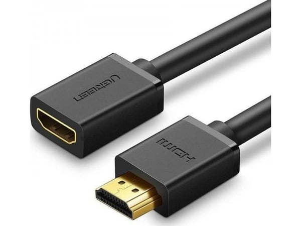 Ugreen HDMI - HDMI-kabel 0,5 m svart (UGR358BLK)