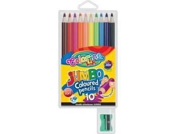 Patio COLORINO KIDS Jumbo färgpennor 10 färger 33091PTR