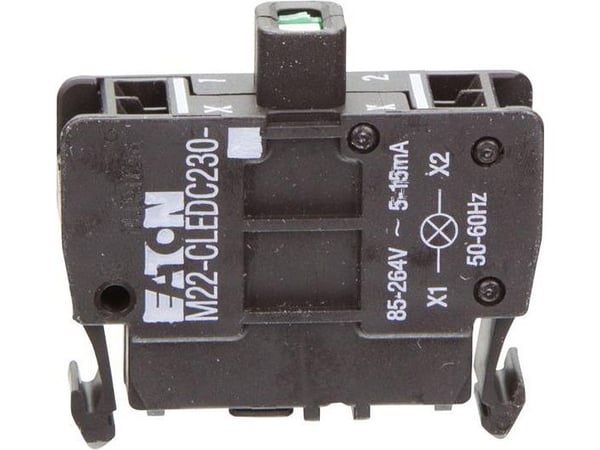Eaton M22-CLEDC230-W, LED-elementti, Musta, IP20