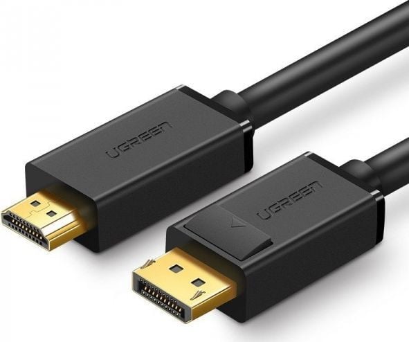 Ugreen 10204, 5 m, DisplayPort, HDMI, Hankjønn, Hankjønn, Rett