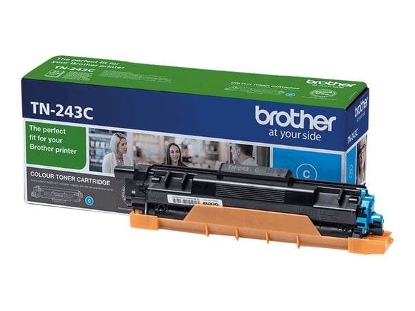 Brother TN-243C, 1000 sivua, Syaani, 1 kpl