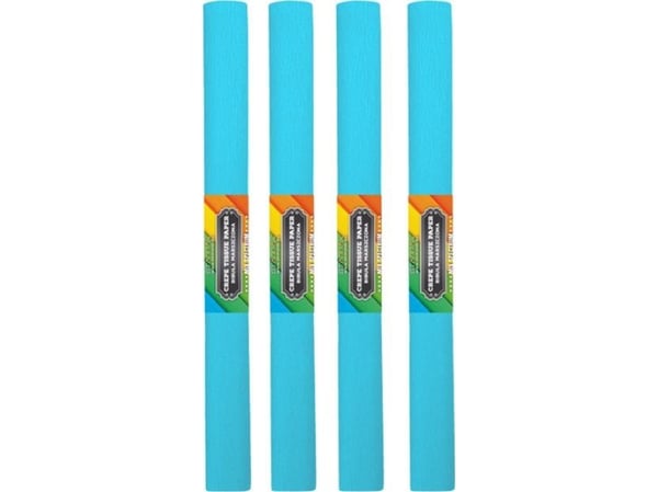 Starpak Bibuła marszczona 50x200cm błękitna jasna 10szt.