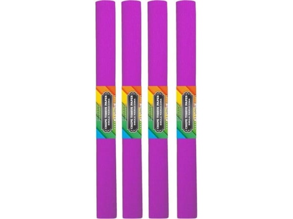 Starpak krøllet tørkebrett 50x200 cm mørk rosa 10 stk
