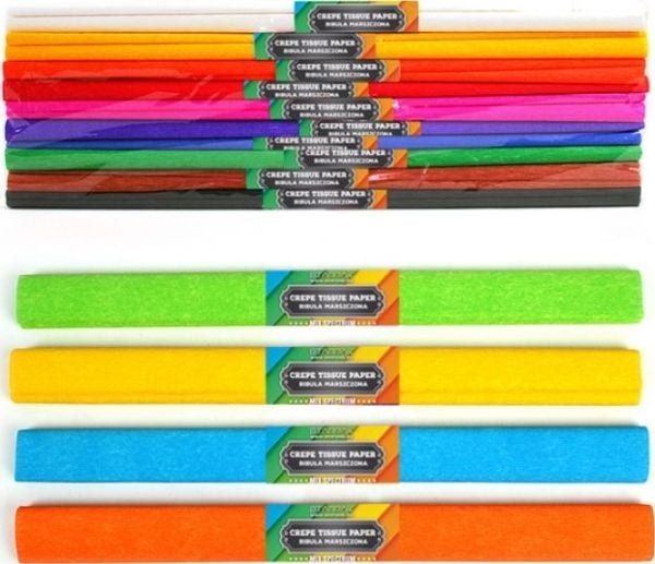 Starpak rypytyspaperi 50x200cm Spectrum Mix 10kpl.