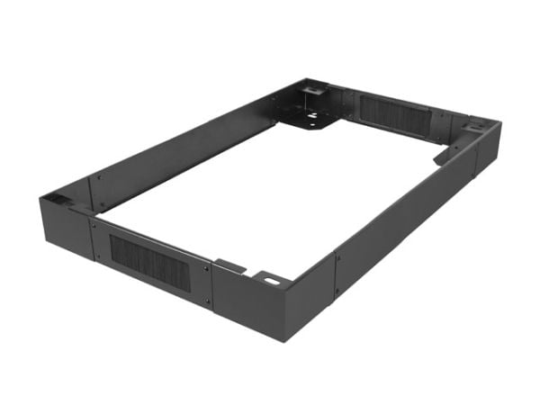 Lanberg - Rack-sokkel - RAL 9004, svart - 19"