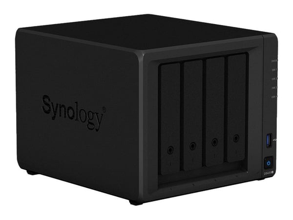 Synology Disk Station DS420+ - NAS-server - 4 brønner - RAID 0, 1, 5, 6, 10, JBOD - RAM 2 GB - Gigabit Ethernet - iSCSI støtte