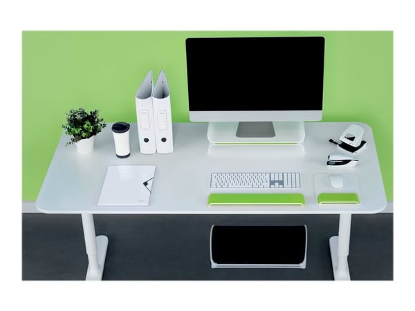 Leitz Ergo WOW - Håndleddsstøtte for tastatur - grønn