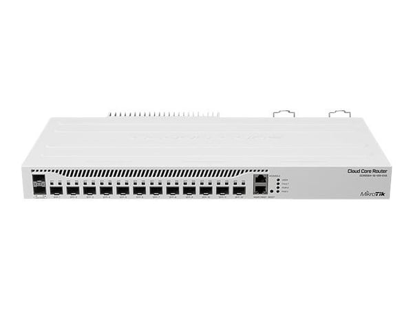 MikroTik Cloud Core Router CCR2004-1G-12S+2XS - Router - 10 GigE, 25 Gigabit Ethernet - monterbar på stativ