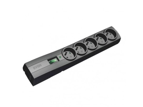 EVER Variant - Ylijännitesuoja - AC 250 V - 2500 Watt - lähtöliittimet: 5 - 1,5 m kaapeli