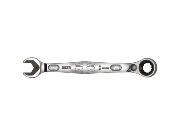 Wera Joker Switch 12, 12 mm, 1/4", Rustfritt stål, Krom-molybdenstål, Nichrome, Matt