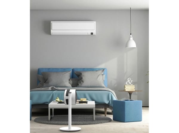 Boneco F120, Husholdningsvifte, Sort, Hvit, Gulv, 57 dB, 610 m³/t, 0 - 270°