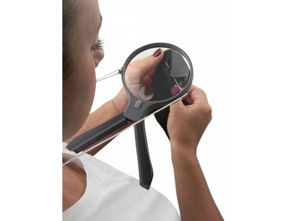 Carson Split Handle, AAA, 114,3 mm, 20,3 mm, 248,9 mm, 141,7 g, Sort, Gjennomsiktig