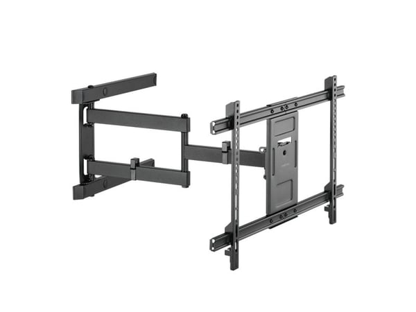 LogiLink BP0113, 200 x 200 mm, 600 x 400 mm, -5 - 13°, -90 - 90°, Acrylonitrilbutadienstyren, Plast, Stål, Sort