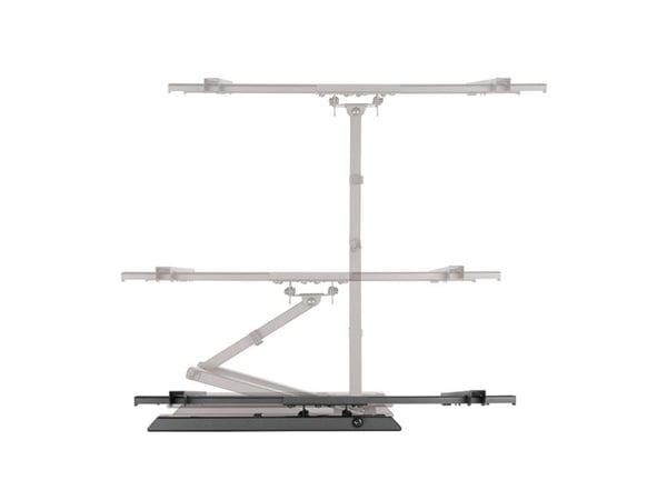 LogiLink BP0113, 200 x 200 mm, 600 x 400 mm, -5 - 13°, -90 - 90°, Akrylnitrilbutadienstyren, Plast, Stål, Svart