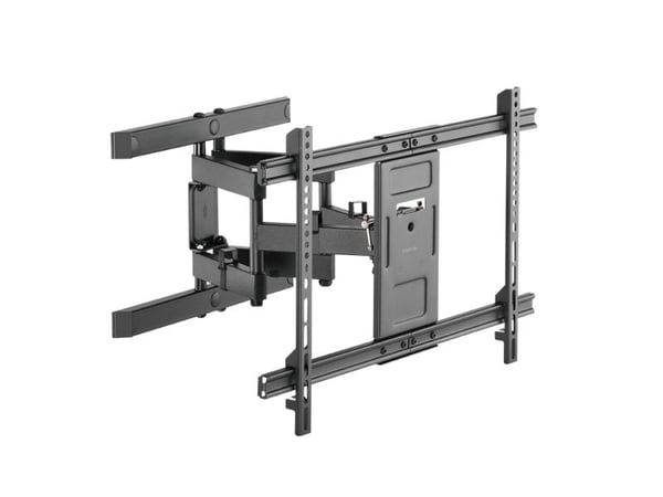 LogiLink BP0114, 200 x 200 mm, 600 x 400 mm, -15 - 3°, -60 - 60°, Akrylnitrilbutadienstyren, Plast, Stål, Svart